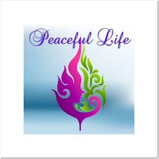 Peaceful life Posters and Art